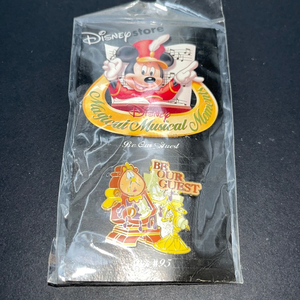 Disney Store Magical Musical Moments Be Our Guest Pin